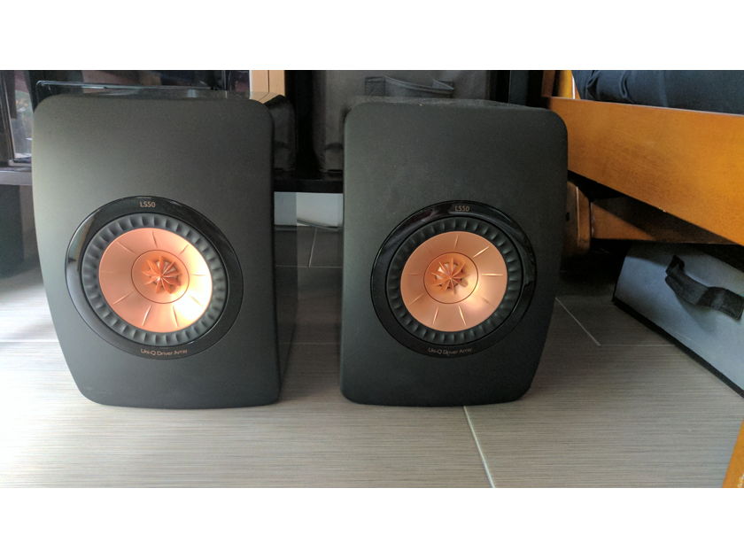 KEF LS50 Black/Gold Stereophile Class A