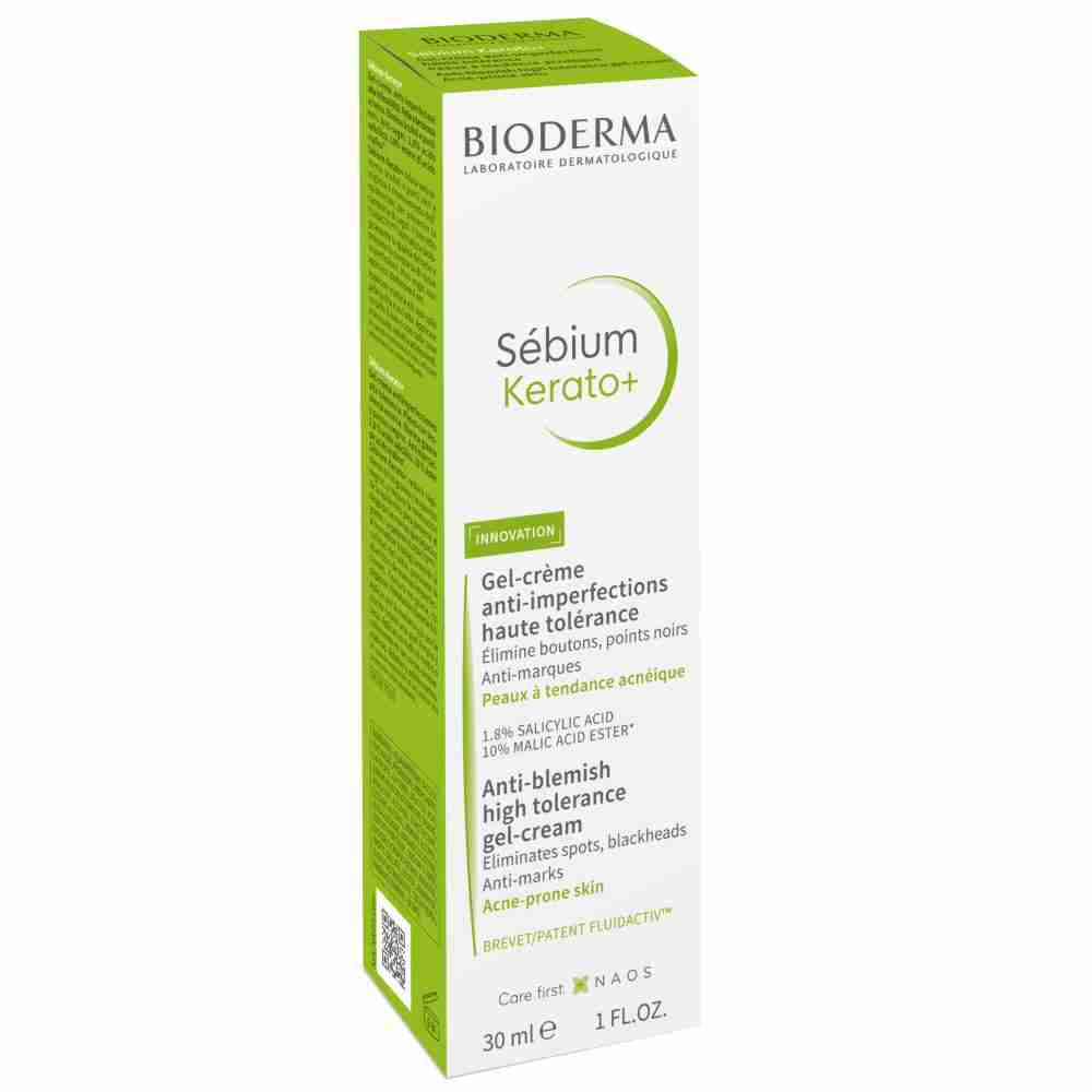 Bioderma Sébium Kerato+ Anti-blemish Gel Cream 30ml - Image 4