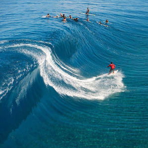 Surf Board Surfing SPO-S3FM Water Sports Fridge Magnet Stocking Filler Christ 