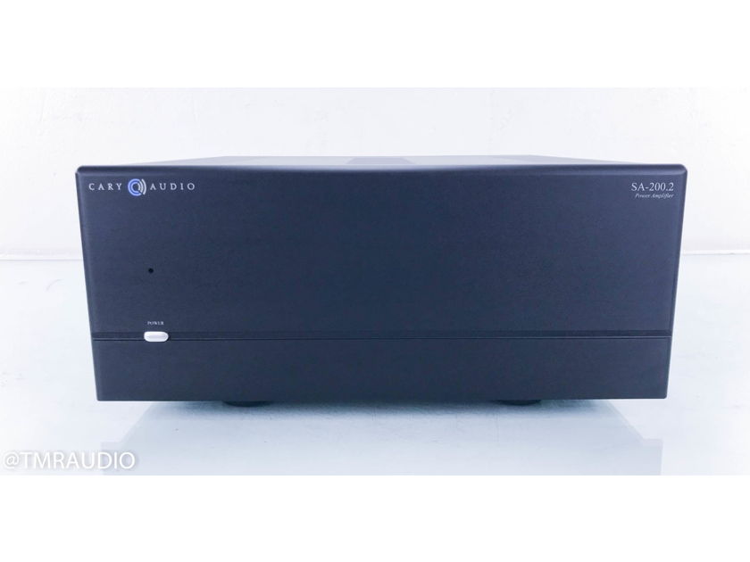 Cary Audio SA-200.2 Stereo Power Amplifier Black (Less than 30 hours) (14273)