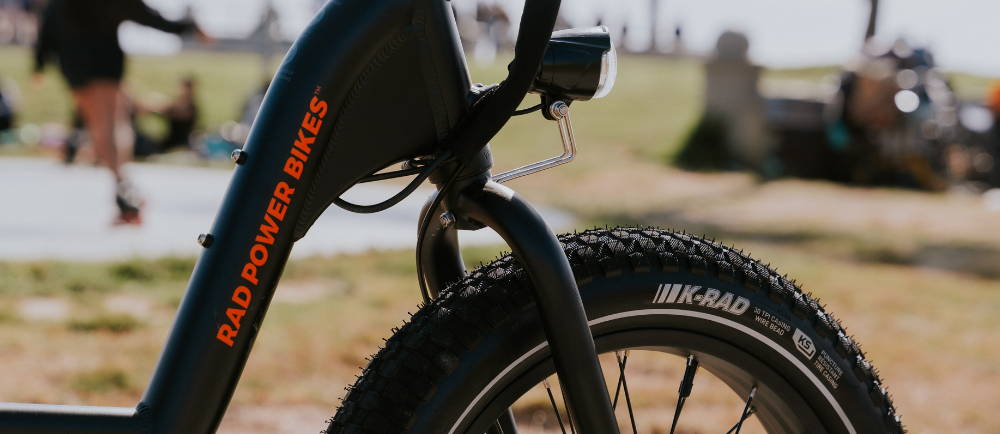 Rad Power Bike close up