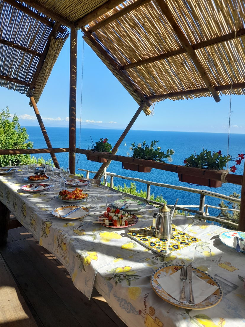 Corsi di cucina Amalfi: Amalfi: Visita ai Giardini Terrazzati e Lezione di cucina