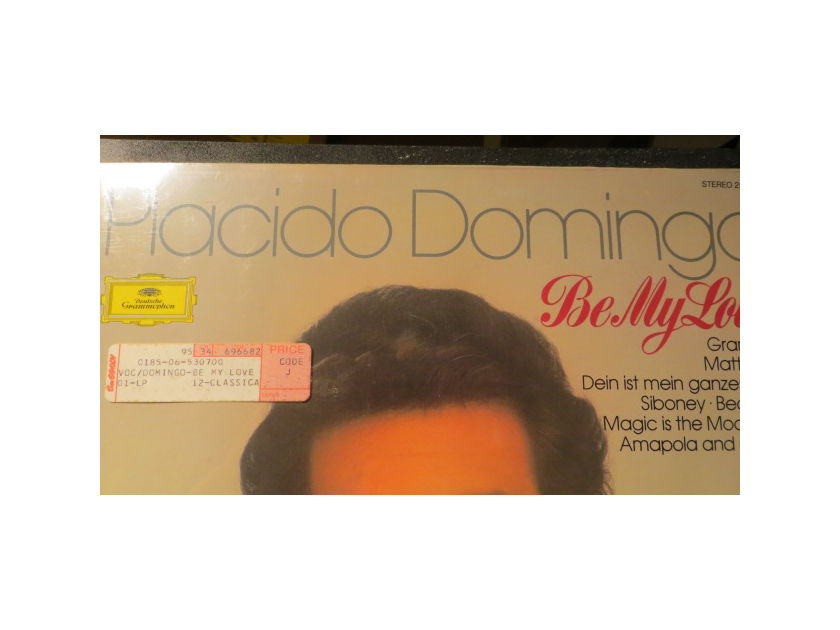PLACIDO DOMINGO - BE MY LOVE SEALED IMPORTED FROM W GERMANY 1976