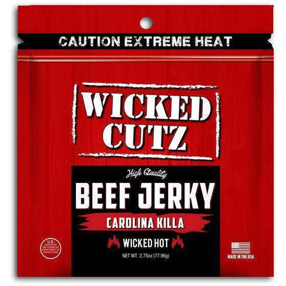 Wicked Cutz Carolina Killa Beef Jerky JerkyGent