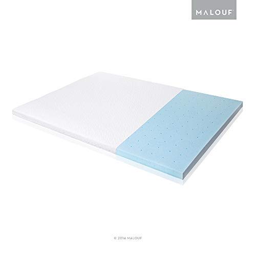 Malouf Isolus Gel Memory Foam Ventilated Mattress Topper vs Nelaukoko 2