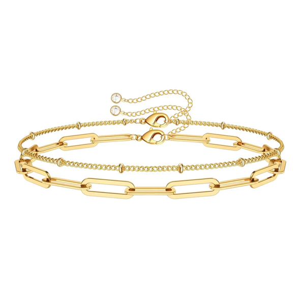 Razoa Jewels Boutique - 18K gold plated Stainless steel bracelet