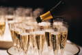 champagne service bulles