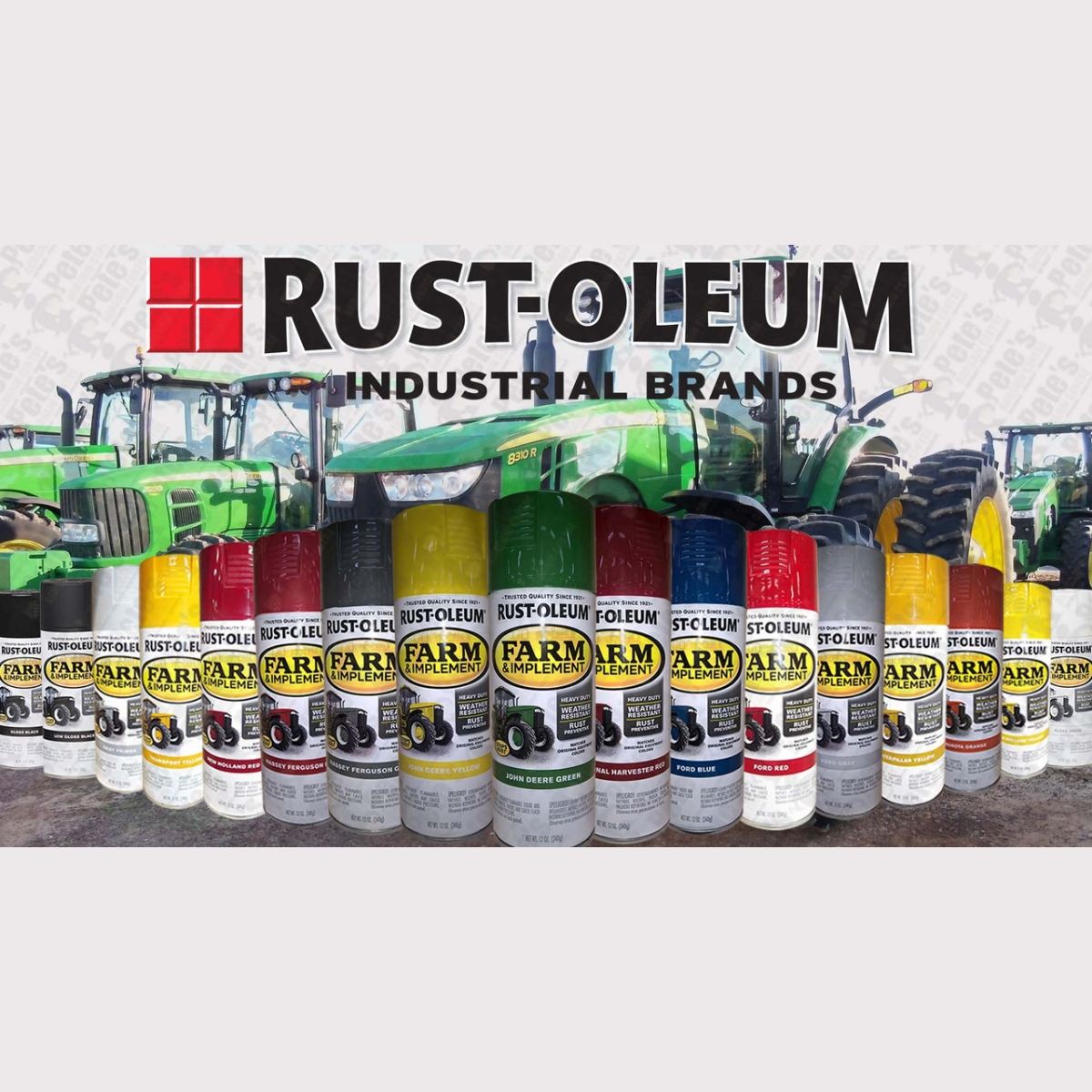 Rust-oleum Farm & Implement Spray Paint – Choose your colour