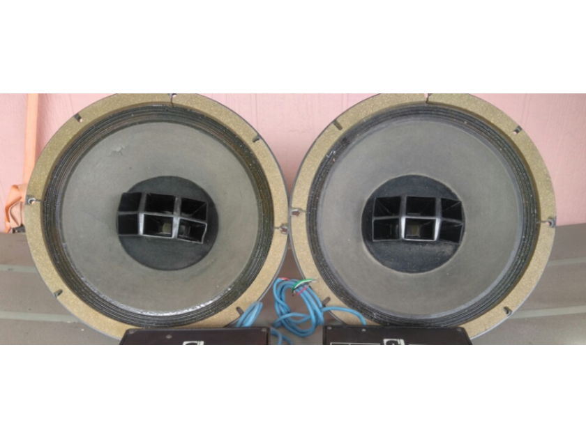 Pair of Altec Lansing 604-16HP (High Power 16 Ohm 604) AS-IS
