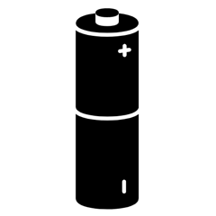 Batterijen in keukenweegschaal