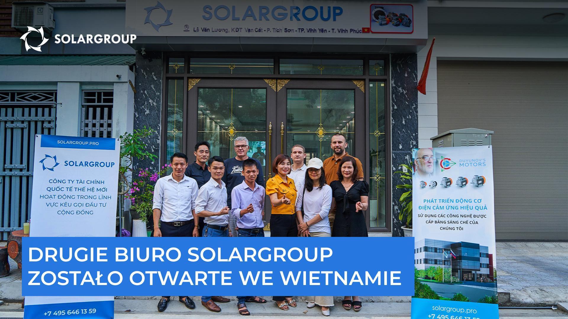 Drugie biuro SOLARGROUP zostało otwarte we Wietnamie