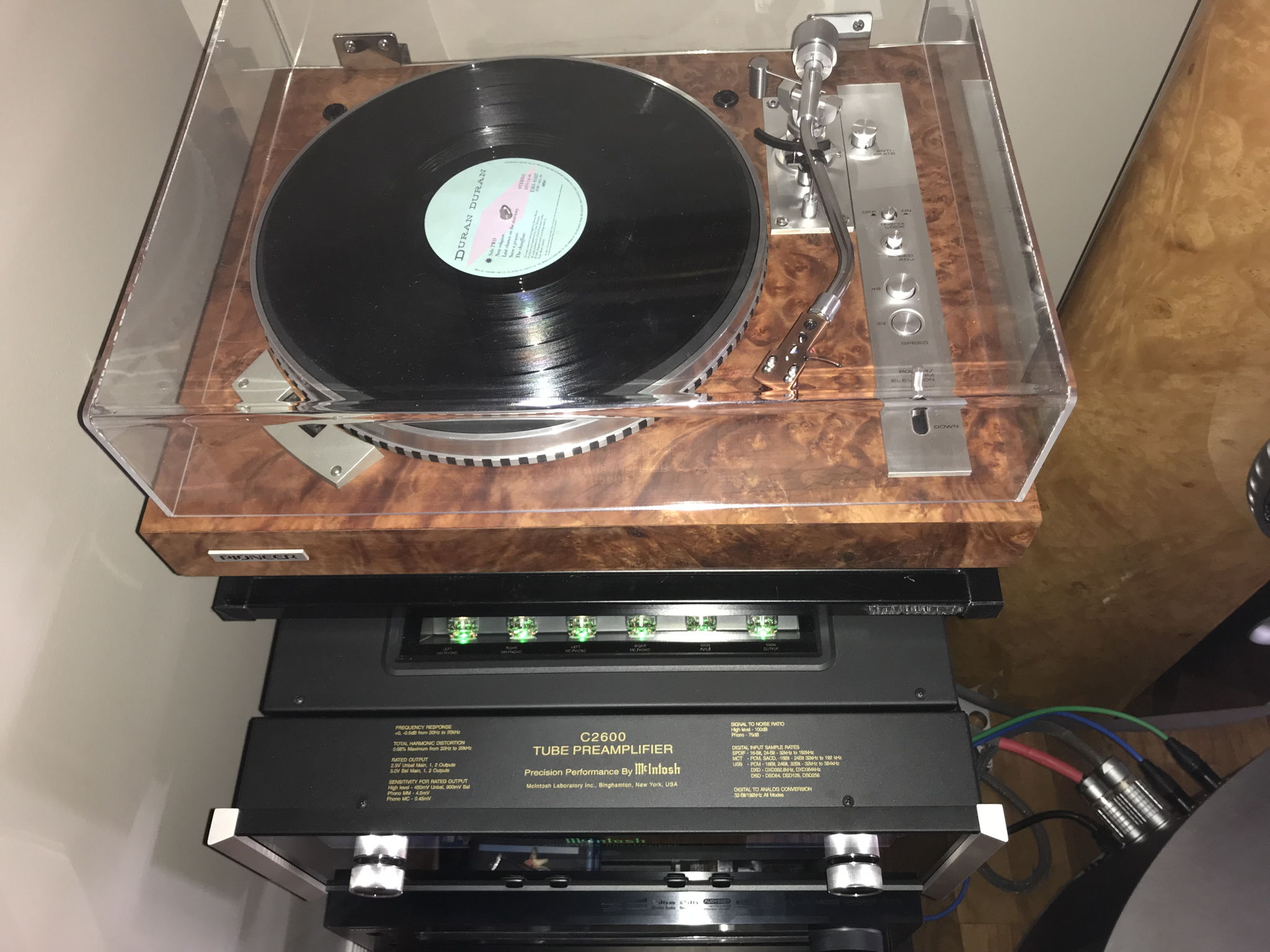 Pioneer 530 with Denon DL-110