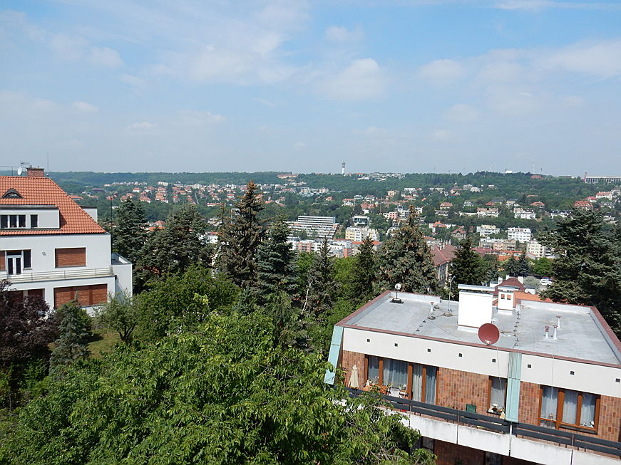  Praha 5, Smíchov
- Winternitzova vila - výhled z terasy