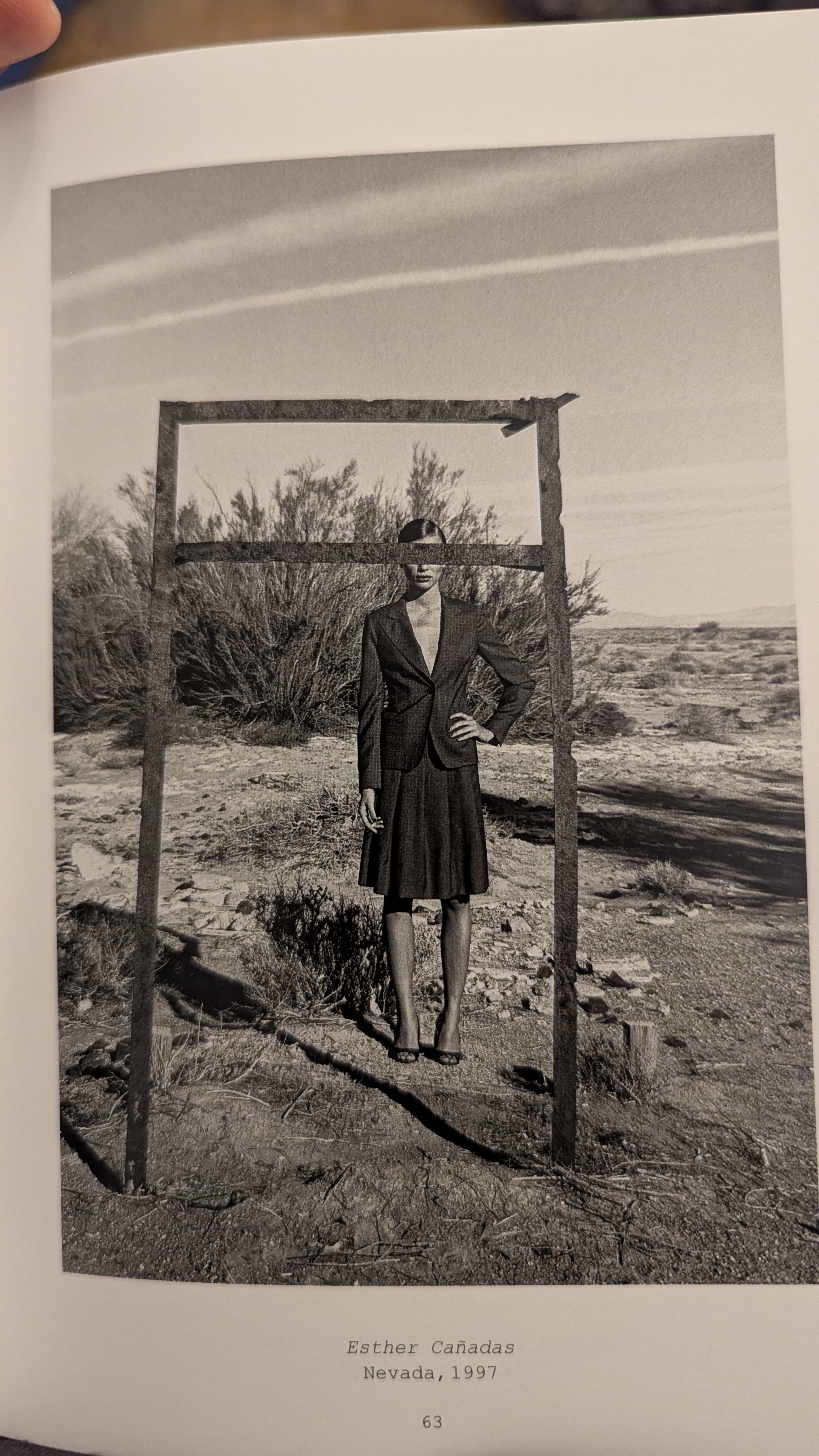 Esther Cañadas. Nevada, 1997