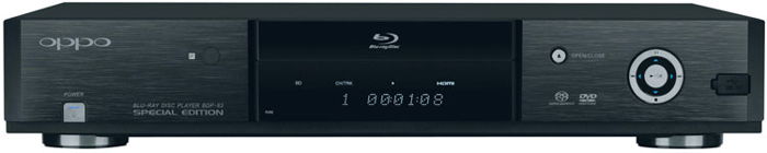 OPPO BDP-83 Special Edition Blu-ray Disc Player