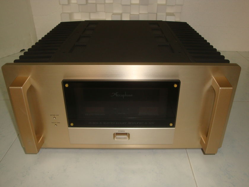 Accuphase A50V Pure Class  A Stereo Amplifier  (230V @ 50/60 Hz)