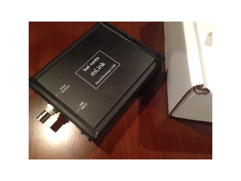 Bel Canto Design mLink Basically Brand New - Asynchronous USB Converter