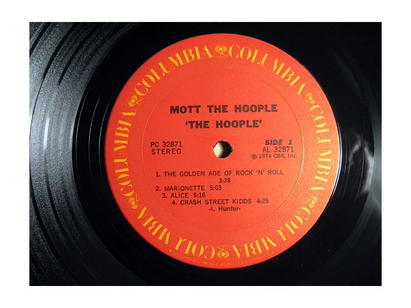 Mott The Hoople - The Hoople - 1974 Columbia PC 32871