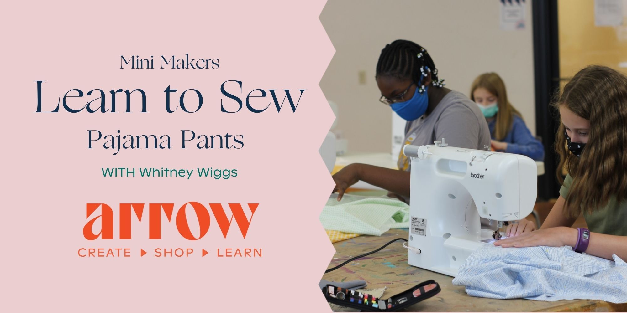 MiniMaker Sewing Class - Pajamas! promotional image