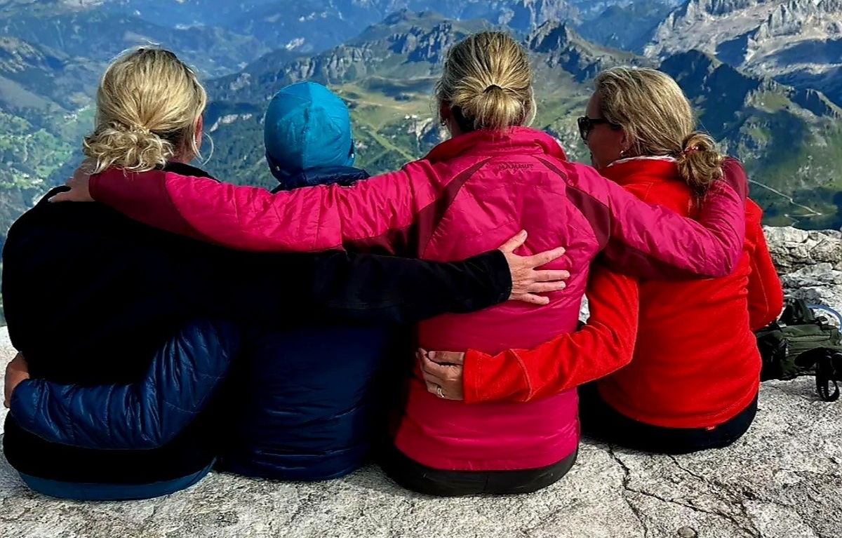 Susanne Hilfiker- UIMLA Guide bei der Bergschule Kleinwalsertal