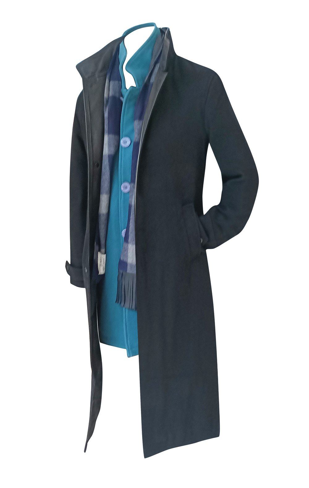 BELGIUM - Black WOOL and CASHMERE - Image 2