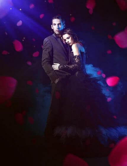 Романтичный анимированный объемный Фотошоп экшен 3D