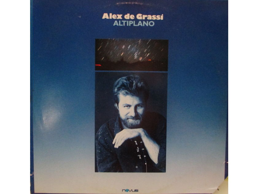 ALEX de GRASSI (VINTAGE VINYL LP) - ALTIPLANO (1987)  RCA DIGITAL 30161N