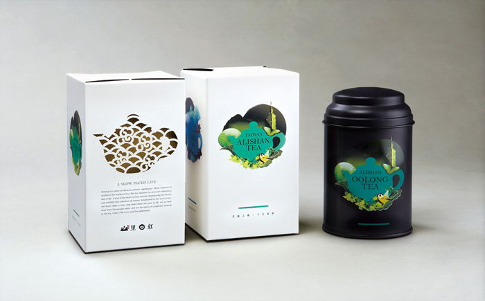 Alishan Tea Science  Dieline - Design, Branding & Packaging