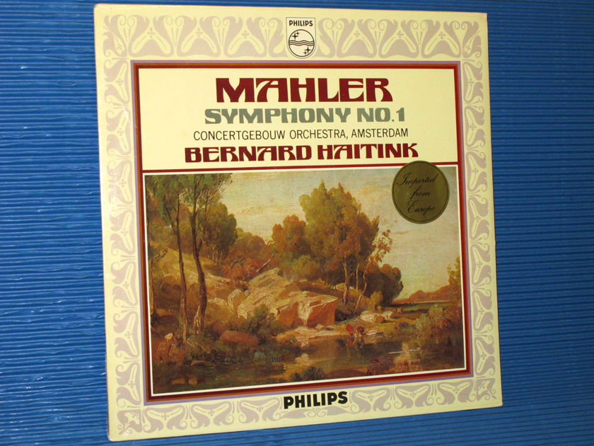 MAHLER / Haitink  - "Symphony No.1 ('The Titan')" -  Philips 1972 Dutch Pressing SEALED