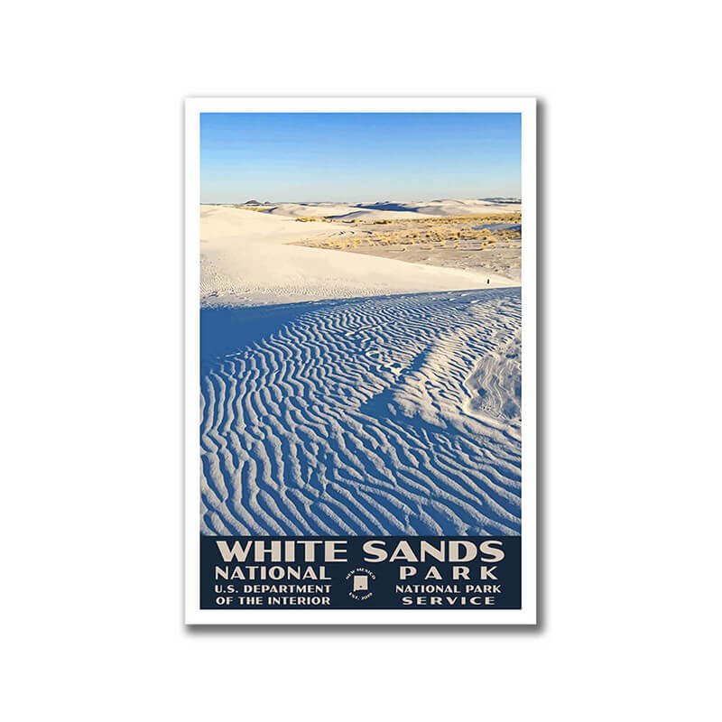 White Sands National Park Poster