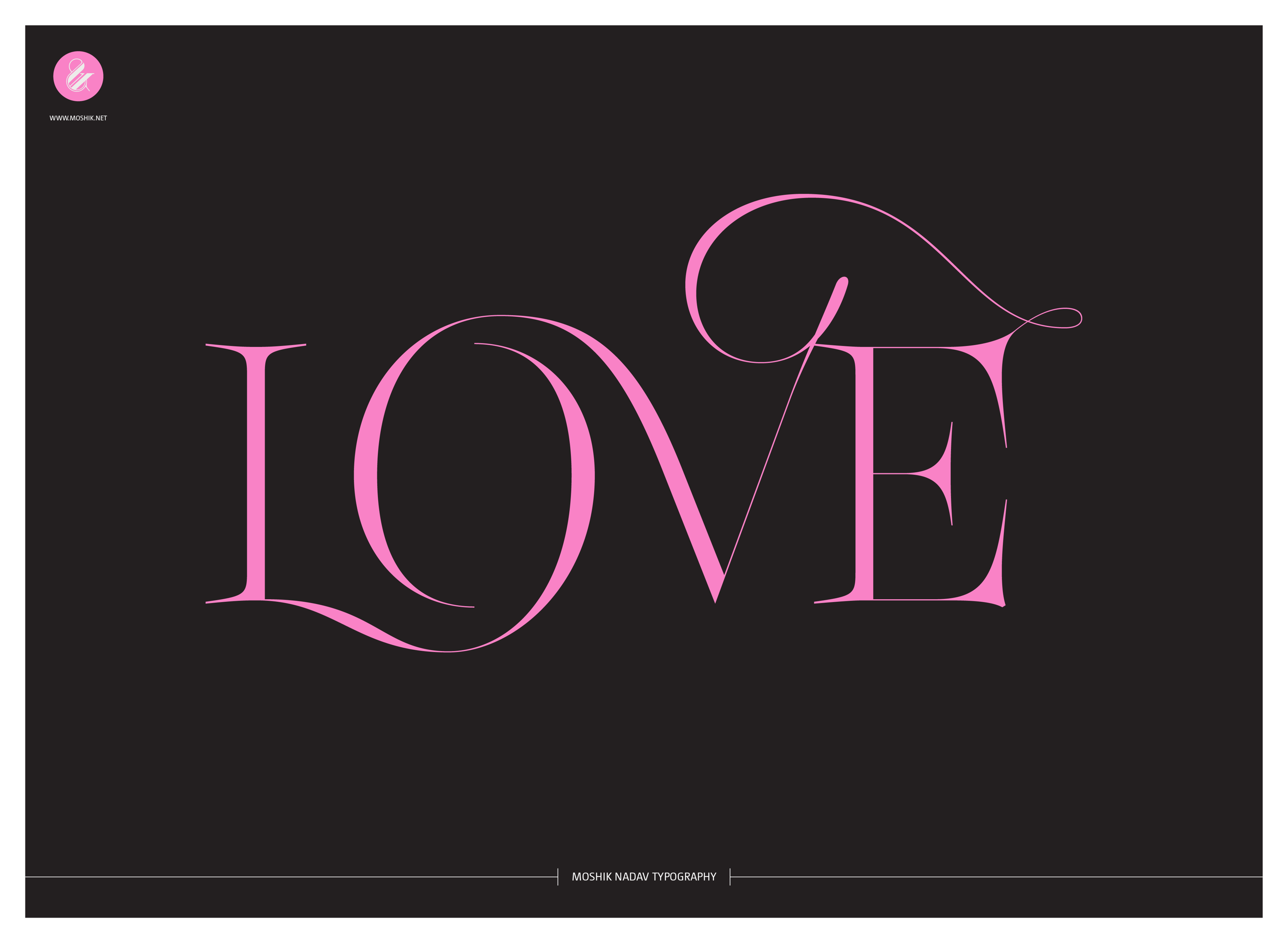 Love Typography, Sexy Typography, Custom logos, Custom typeface, Sexy logos, Logo designer, Design your own logo, Design luxury logos, Fashion brands logos, The most amazing font, Best fonts for logos, Logo design fonts, Fashion fonts, Fashion logos, Vogue fonts, Moshik Nadav, Victorias secret fonts