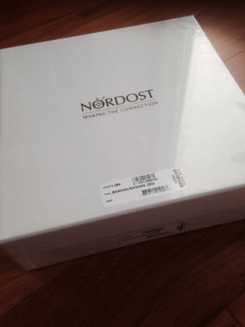 Nordost Valhalla 1.5 meter new in box Speaker cables. B...