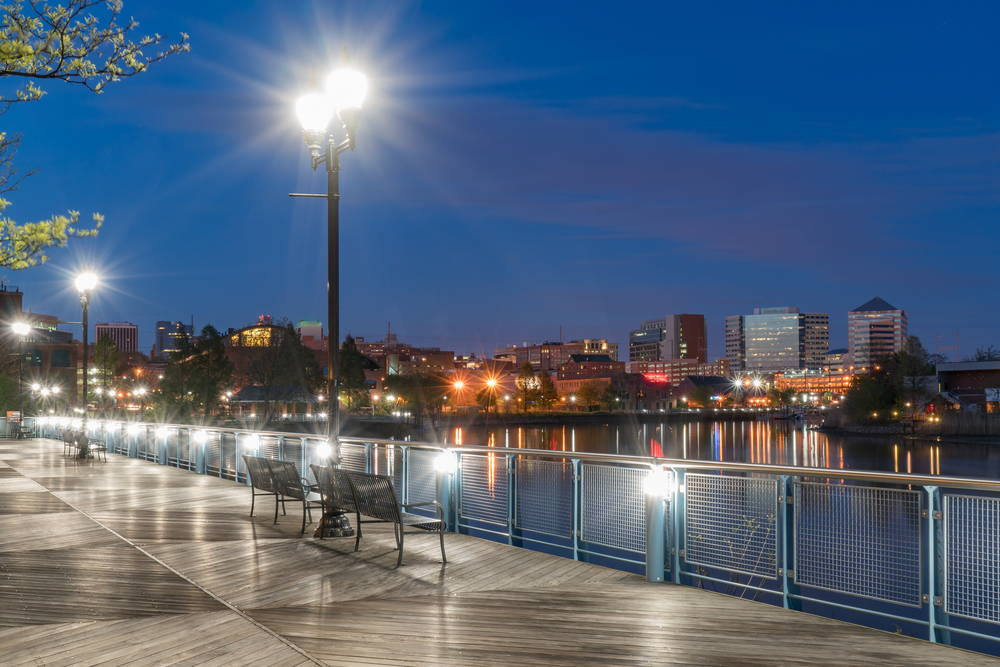 Incorporate in Delaware - skyline of Wilmington Delaware