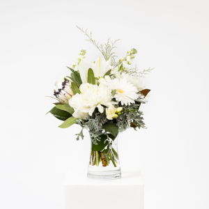 Neutral Bouquet In A Vase
