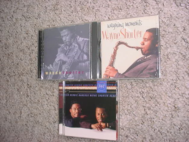 jazz Wayne Shorter cd lot of 3 cd's - Wayning moments T...