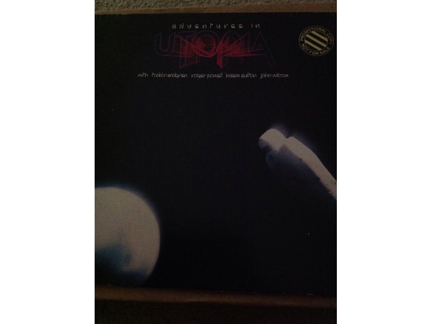 Utopia(Todd Rundgren) - Adventures In Utopia Bearsville Records Promo Stamp Front Cover Vinyl LP NM