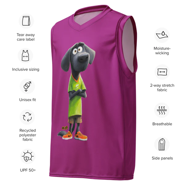 Magenta Labrador Jersey - Image 3