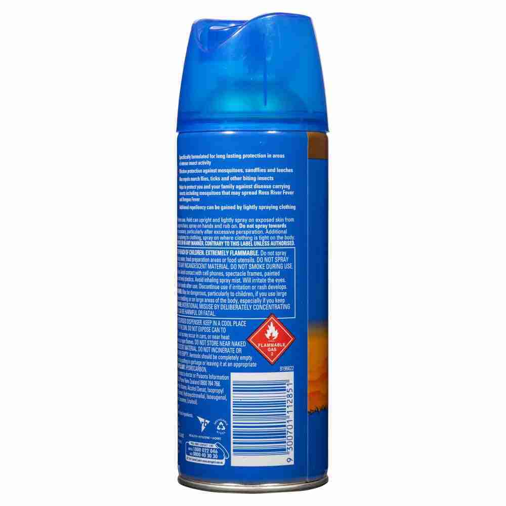 Aerogard Heavy Duty 40% Deet Insect Repellent Aerosol Spray 300G - Image 4