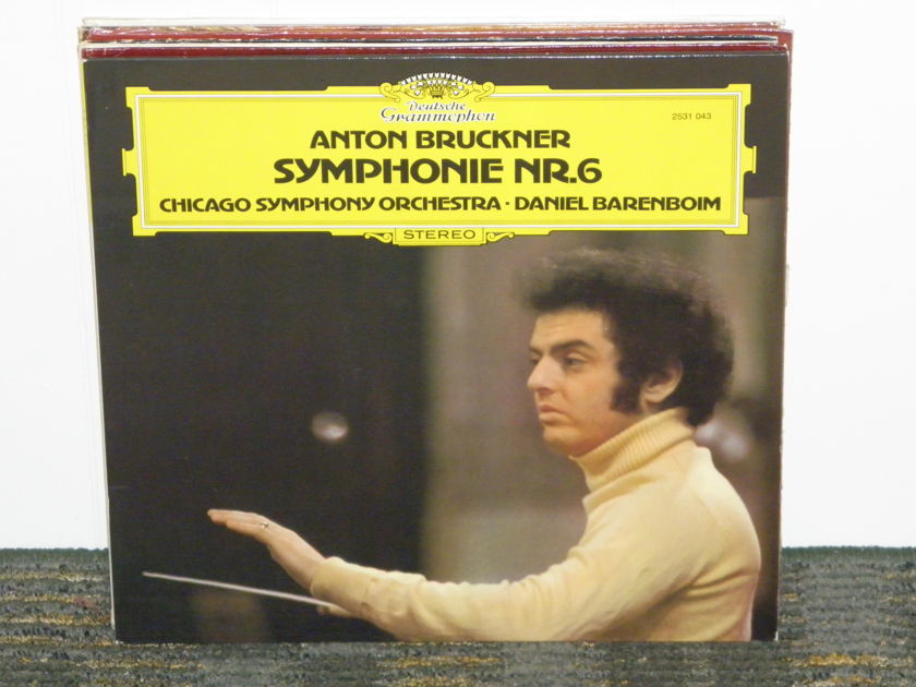 Daniel Barenboim/Chicago Symphony - Bruckner "Symphony No. 6" DG 2531 043 German Pressing