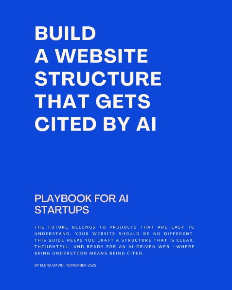 AI Website Structure Book Cover