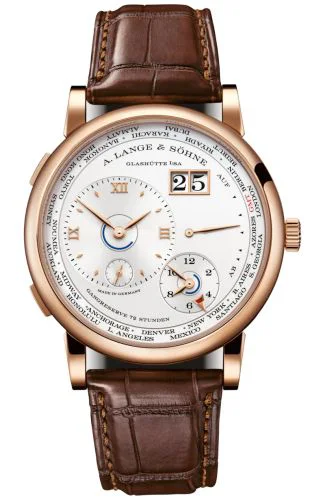 Lange 1 Timezone Pink Gold / Silver