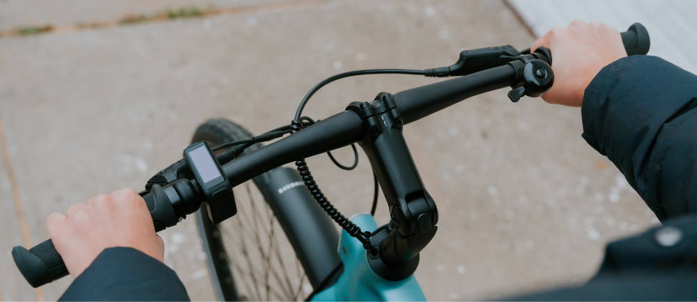 Urban Arrow cargo electric bike motor close up