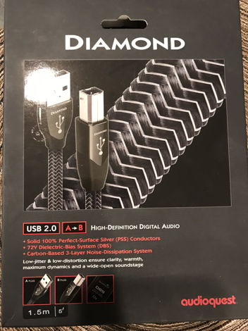 AudioQuest Diamond USB 1.5M A to B Cable