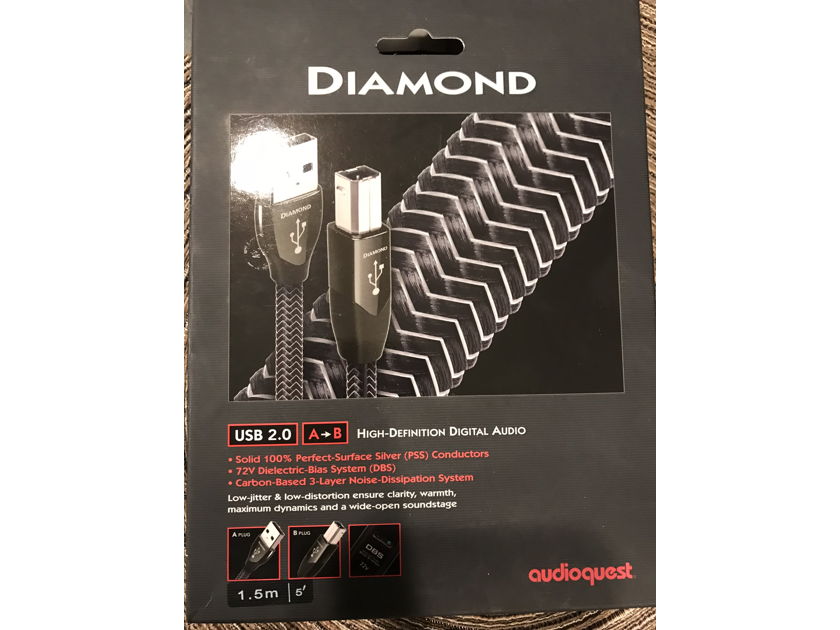 AudioQuest Diamond USB 1.5M A to B Cable