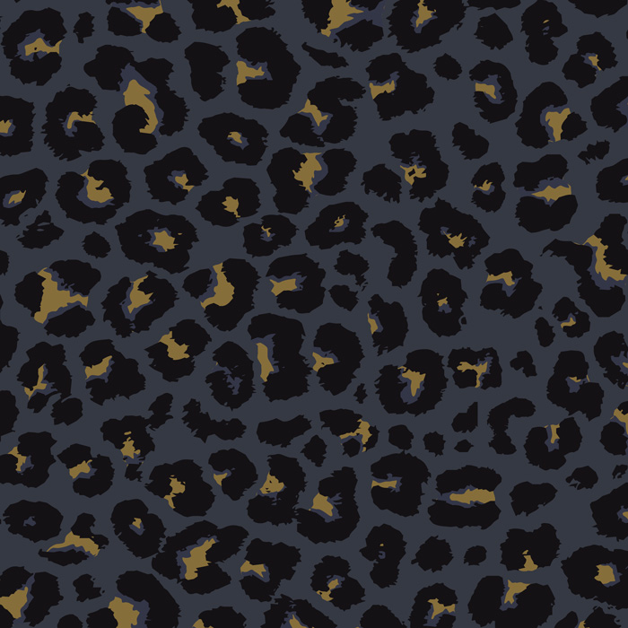 blue leopard print wallpaper pattern image