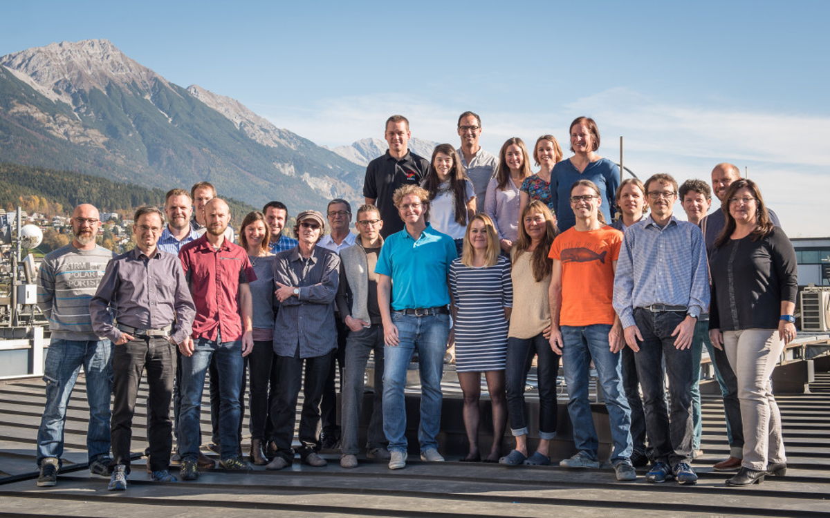 Das Team der Zentralanstalt für Meteorologie und Geodynamik Tirol