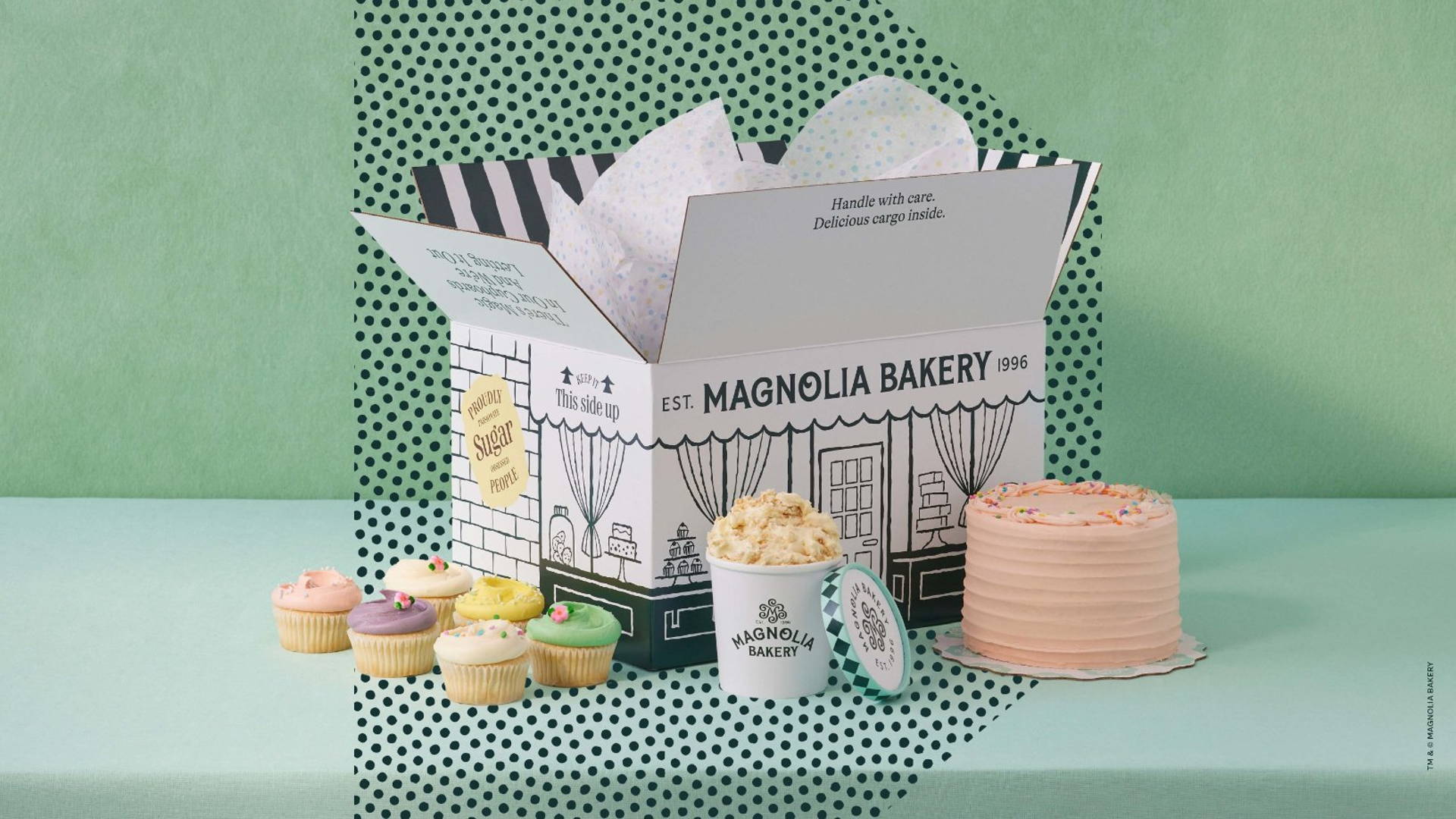 Featured image for JKR Gives Magnolia Bakery Some Much-Needed Whimsy With New Brand Identity