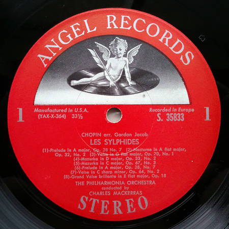 Angel Red Label/Mackerras/Chopin - Les Sylphides, Meyer...