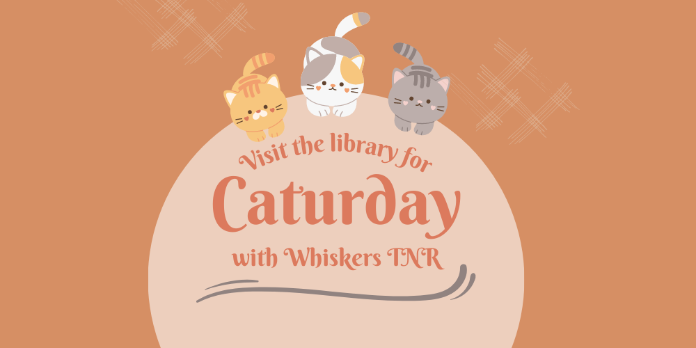 Caturdays at the Library promotional image