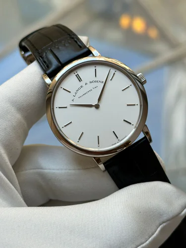 A. Lange & Söhne Saxonia White Gold